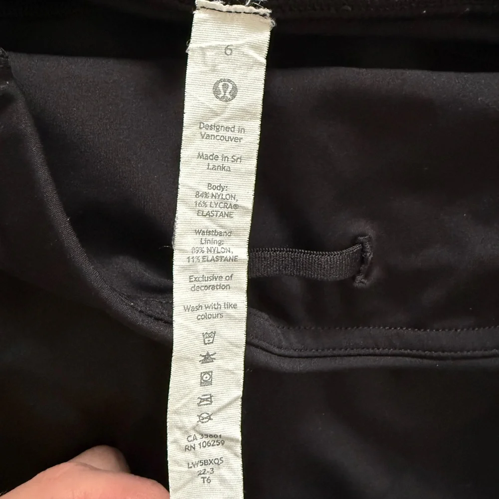 Lululemon Fast & Free High Rise Tight 25” - Picture 3 of 3